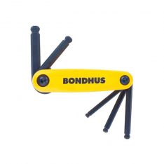 Bondhus Gorillagrip unbrakonøkler m/kule (3/16" - 3/8")