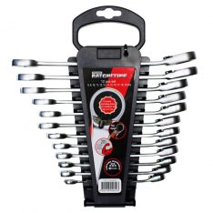 TECOS Skrallenøkkelsett (8-19 mm)