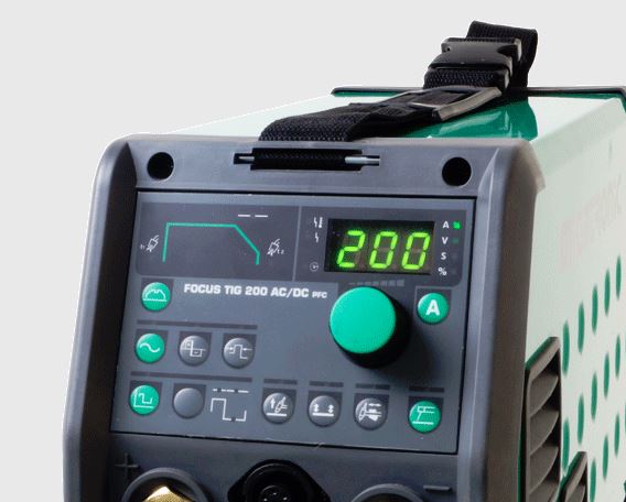 Migatronic Focus TIG panel Migatronic Focus TIG AC/DC betjeningspanel