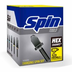 Spintools flensverktøy 5 deler