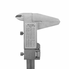 Diesella Skyvelære DIN862 m/skrulås (0-300mm)