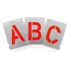 Sjablonger med bokstaver