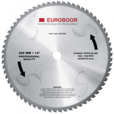 Euroboor sagblad 355mm/66 (rustfritt)