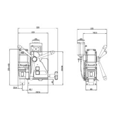 Euroboor Magnetbormaskin batteri EBM36 P-18V (5Ah)