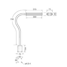 WRKPRO Nova arbeidslampe med dimmer